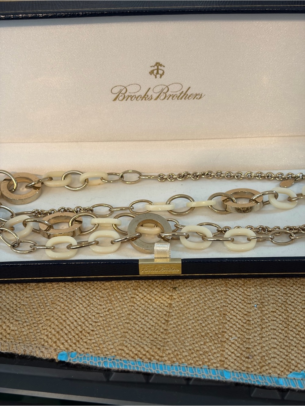 Brooks Brothers necklace in original box